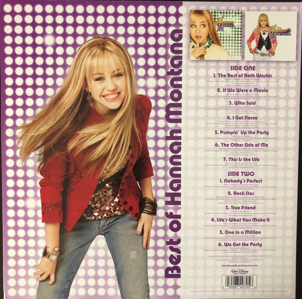 Hannah Montana : Best Of Hannah Montana (LP, Comp, Ltd, RP, Cle)