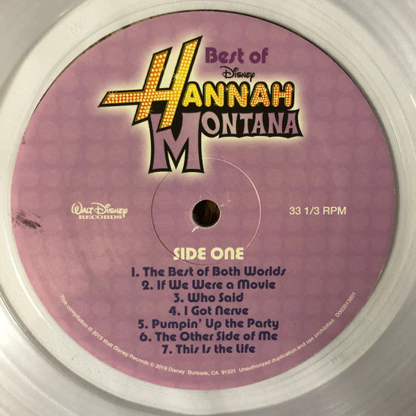 Hannah Montana : Best Of Hannah Montana (LP, Comp, Ltd, RP, Cle)
