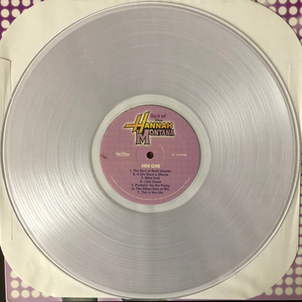 Hannah Montana : Best Of Hannah Montana (LP, Comp, Ltd, RP, Cle)