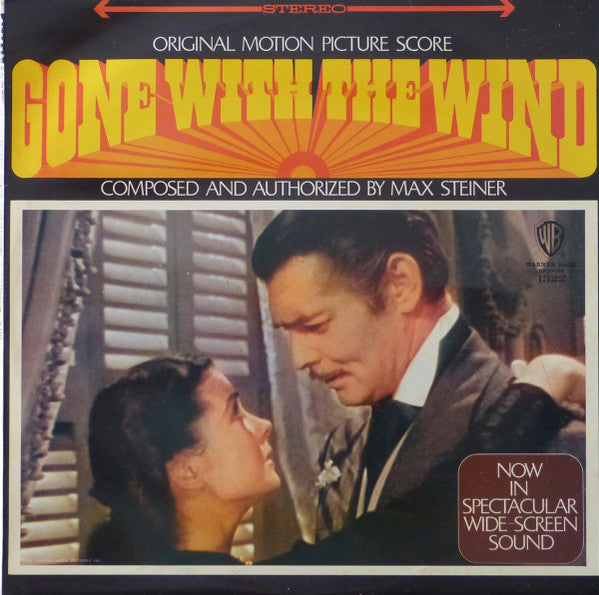 Max Steiner - Muir Mathieson Conducting The Sinfonia Of London : Gone With The Wind (LP, RE)