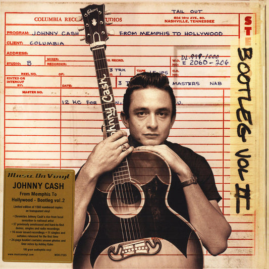 Johnny Cash : Bootleg Vol II: From Memphis To Hollywood (3xLP, Comp, Ltd, Num, RE, Tra)