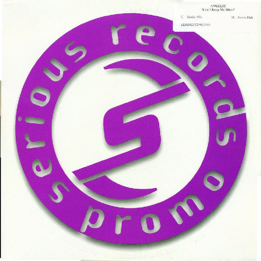 Angelic : Can't Keep Me Silent (12", Promo, W/Lbl)