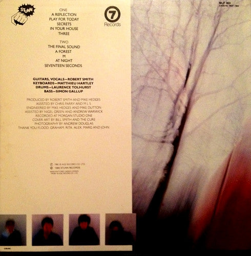 The Cure : Seventeen Seconds (LP, Album)