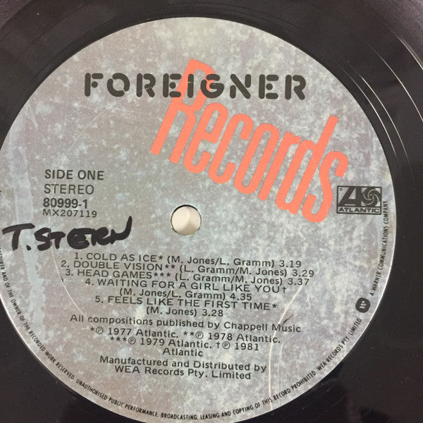 Foreigner : Records (LP, Comp, Gat)