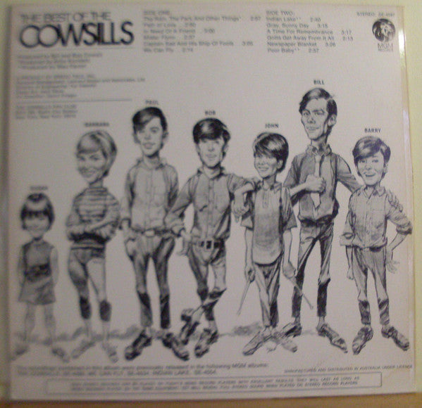 The Cowsills : The Best Of The Cowsills (LP, Comp)