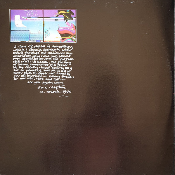 Eric Clapton : Just One Night (2xLP, Album, Tan)