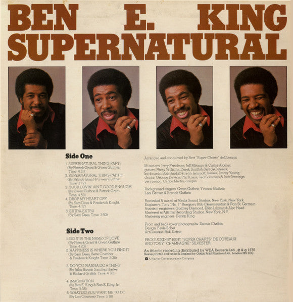 Ben E. King : Supernatural (LP, Album)