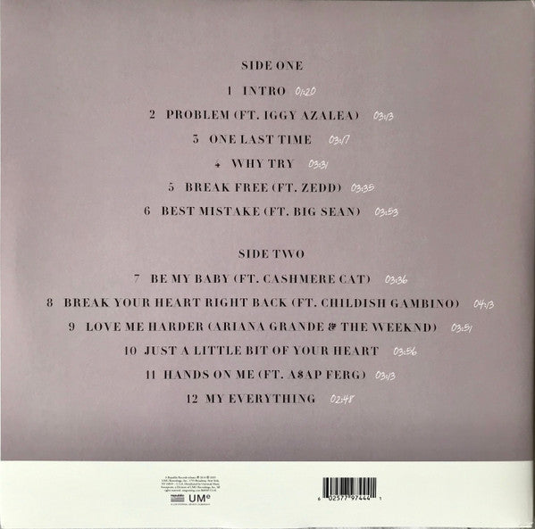 Ariana Grande : My Everything  (LP, Album, RE)