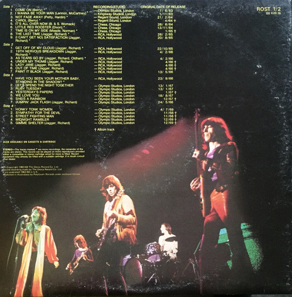 The Rolling Stones : Rolled Gold (The Very Best Of The Rolling Stones) (2xLP, Comp, RE, Blu)