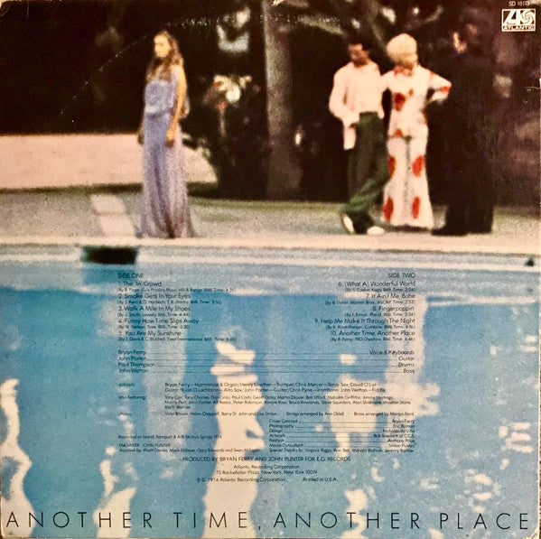 Bryan Ferry : Another Time, Another Place (LP, Album, MO )