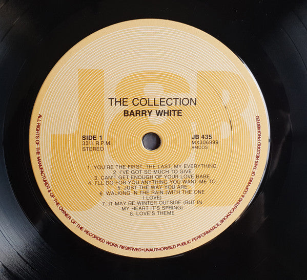Barry White : The Collection (LP, Comp)