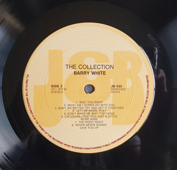 Barry White : The Collection (LP, Comp)