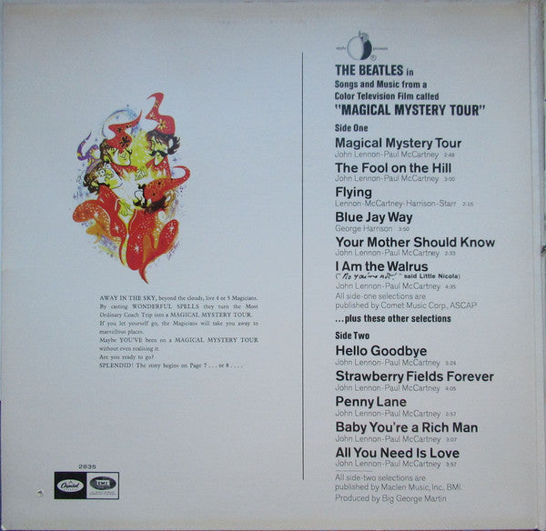 The Beatles : Magical Mystery Tour (LP, Album, RE, Los)