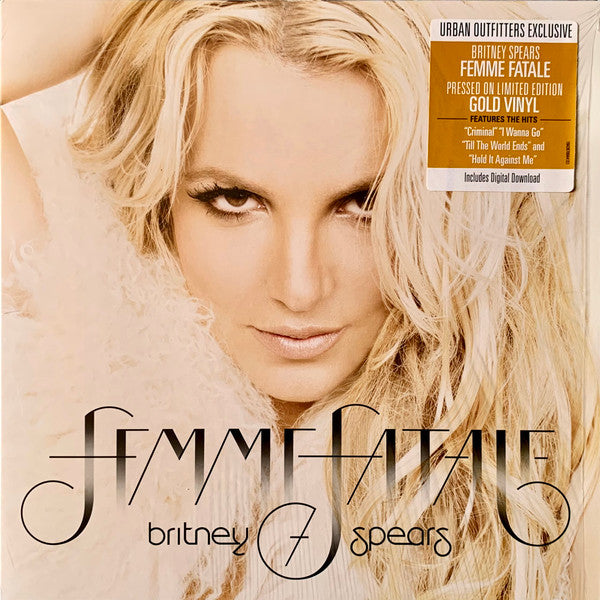 Britney Spears : Femme Fatale (LP, Album, Ltd, RE, Gol)