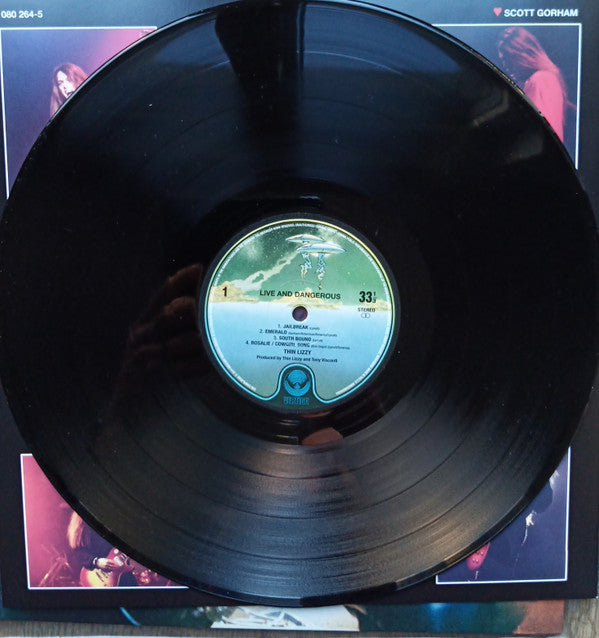 Thin Lizzy : Live And Dangerous (2xLP, Album, RE, 180)