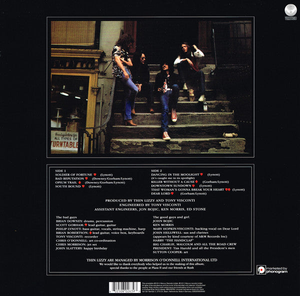 Thin Lizzy : Bad Reputation (LP, Album, RE)