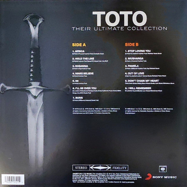 Toto : Their Ultimate Collection (LP, Comp)