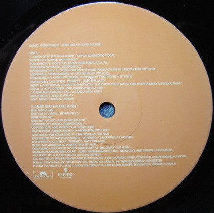 Daniel Bedingfield : James Dean (I Wanna Know) (12")