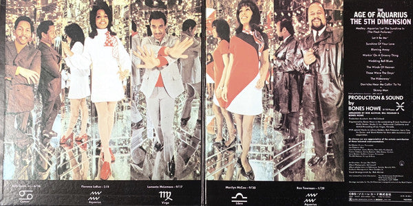 The Fifth Dimension : The Age Of Aquarius (LP, Album, Gat)