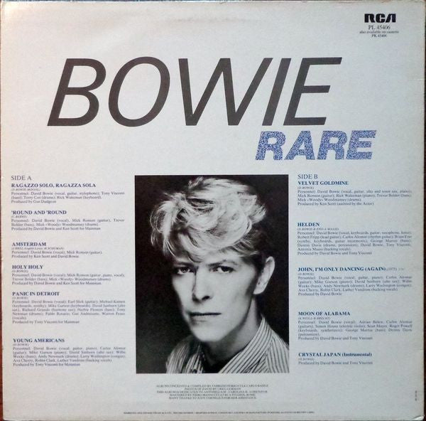 David Bowie : Rare (LP, Comp)