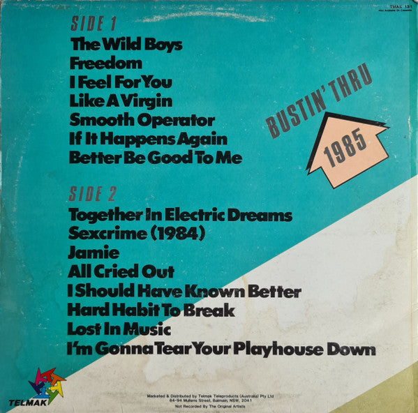 Various : Bustin' Thru 85 (LP, Comp)