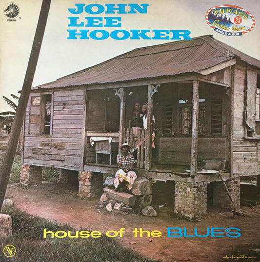 John Lee Hooker : House Of The Blues (LP, Album, RE, Bla)