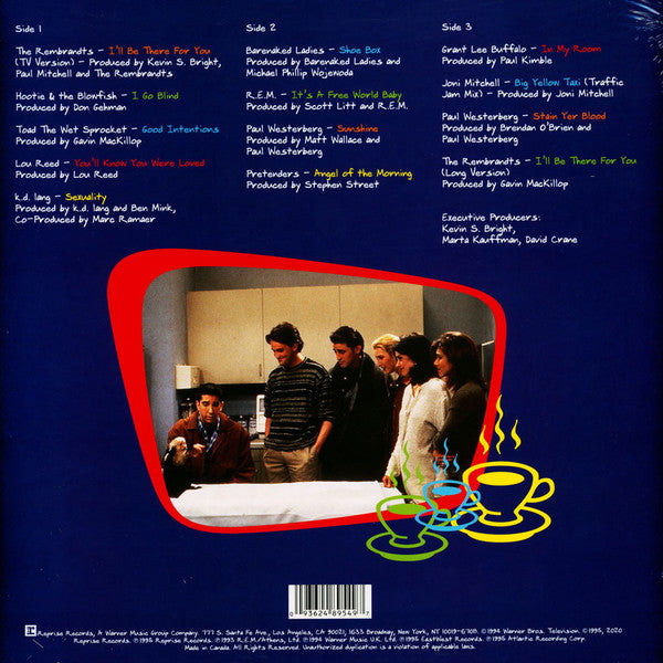 Various : Friends (LP + LP, S/Sided, Etch + Comp, Ltd, RE, Pin)