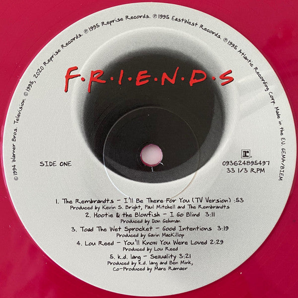 Various : Friends (LP + LP, S/Sided, Etch + Comp, Ltd, RE, Pin)