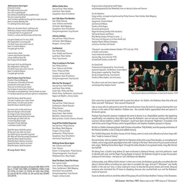 The Radiators* : Ghostown (2xLP, Album, RE, Cle)