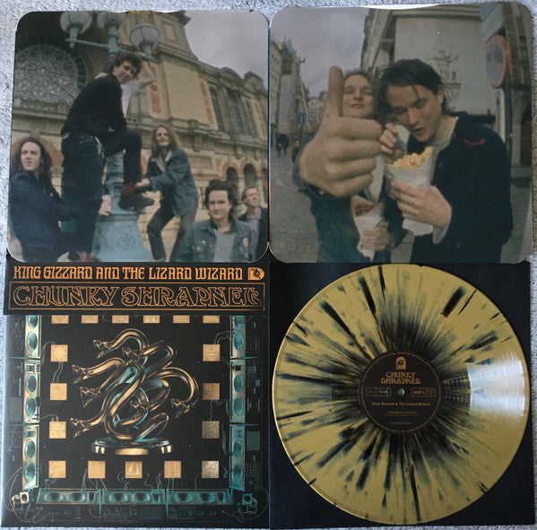 King Gizzard And The Lizard Wizard : Chunky Shrapnel (2xLP, Album, Gol)