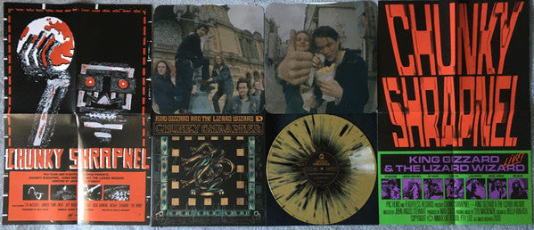 King Gizzard And The Lizard Wizard : Chunky Shrapnel (2xLP, Album, Gol)