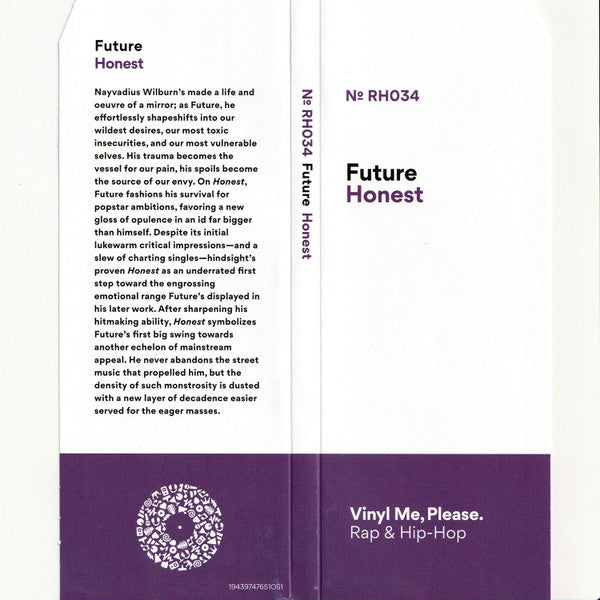 Future (4) : Honest (2xLP, Album, Club, RE, RM, Bla)