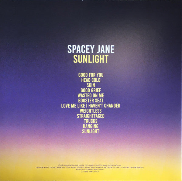 Spacey Jane : Sunlight (LP, Album)