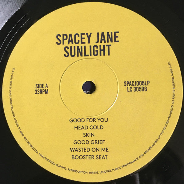 Spacey Jane : Sunlight (LP, Album)