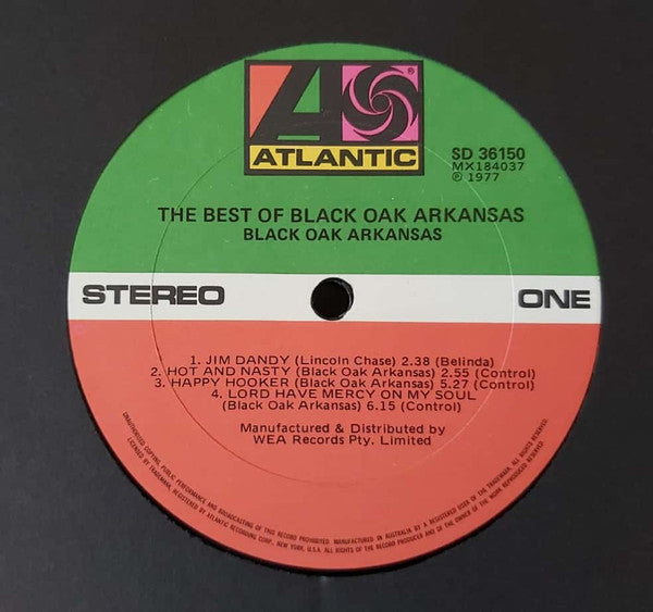 Black Oak Arkansas : The Best Of Black Oak Arkansas (LP, Comp)