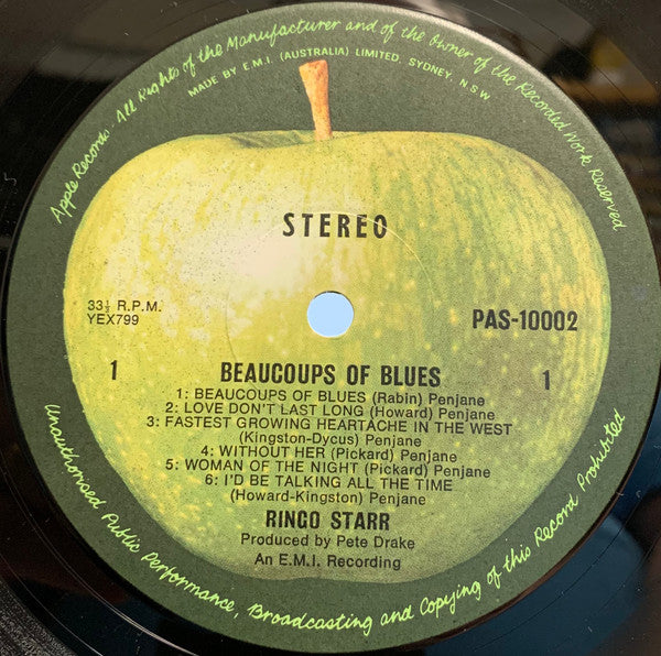 Ringo Starr : Beaucoups Of Blues (LP, Album)