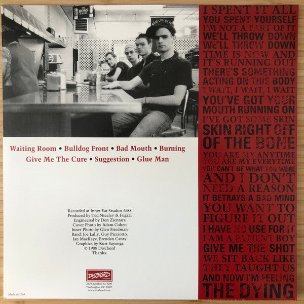 Fugazi : Fugazi (12", EP, RE, RM)