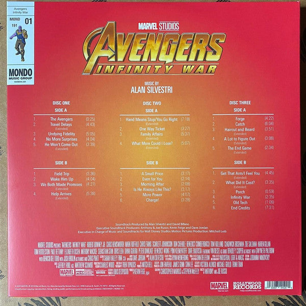 Alan Silvestri : Avengers: Infinity War / Avengers: Endgame (LP, Cle + LP, Cle + LP, Cle + LP, Cle + LP, Cle + )
