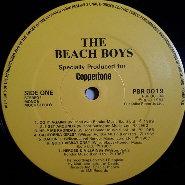 The Beach Boys : 14 All Time Greats (LP, Comp)