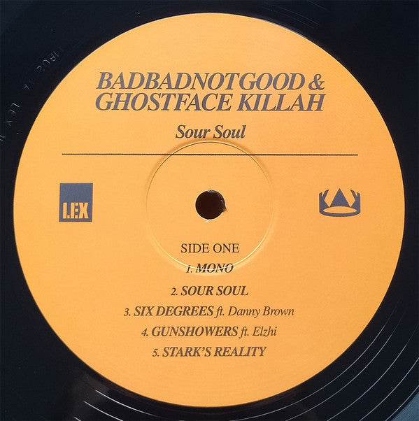BadBadNotGood & Ghostface Killah : Sour Soul (LP, Album, RP, 180)