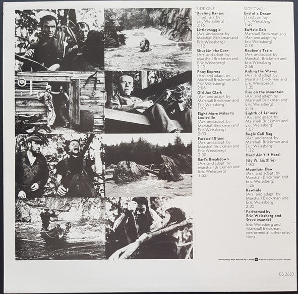 Eric Weissberg And Steve Mandel* : Dueling Banjos From The Original Motion Picture Sound Track Deliverance And Additional Music (LP, Album, RE)