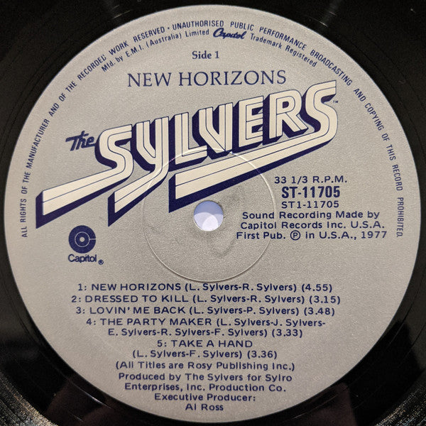 The Sylvers : New Horizons (LP, Album)