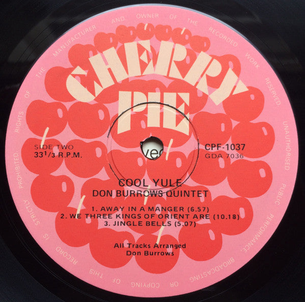 The Don Burrows Quintet : Cool Yule (LP, Album)