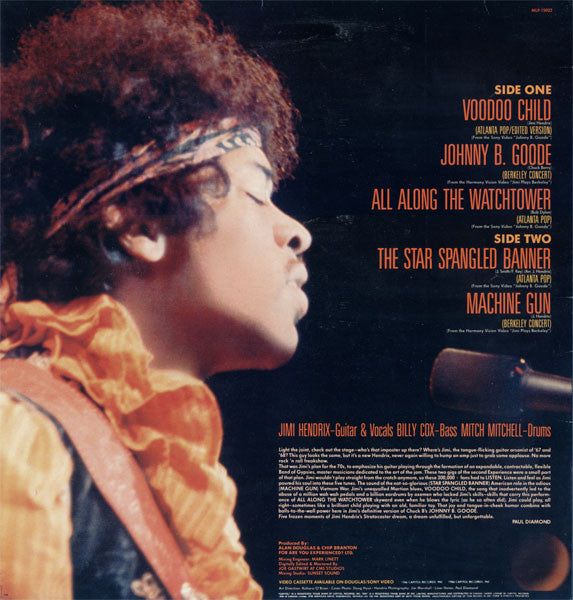 Jimi Hendrix : Johnny B. Goode An Original Video Soundtrack (LP, MiniAlbum)