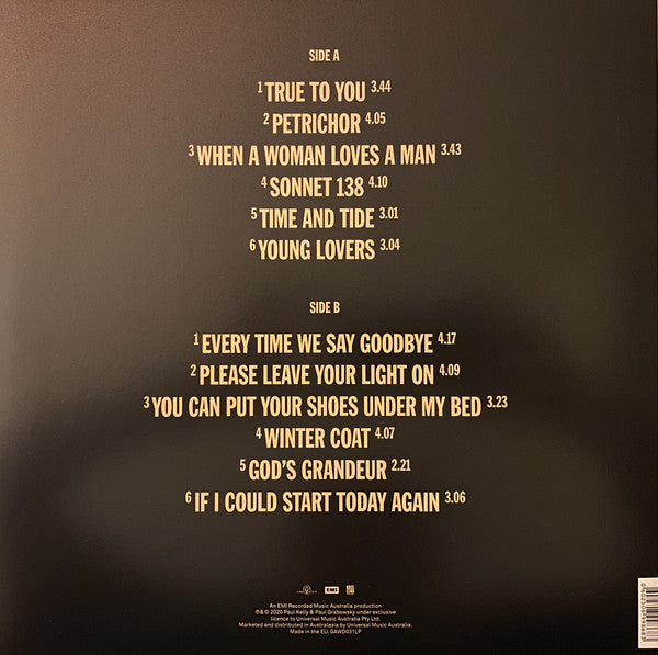 Paul Kelly (2), Paul Grabowsky : Please Leave Your Light On (LP, Album)