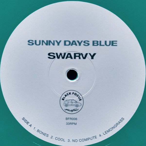 Swarvy : Sunny Days Blue (LP, Ltd, Gre)