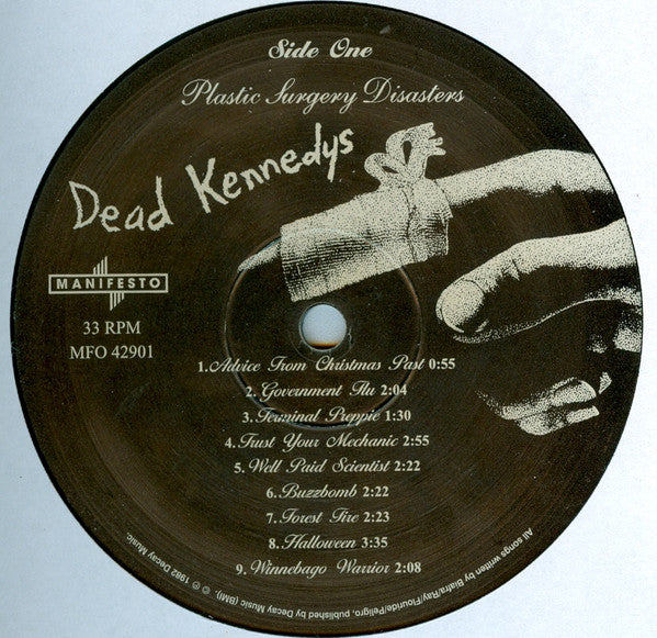 Dead Kennedys : Plastic Surgery Disasters (LP, Album, RE, RM, RP)