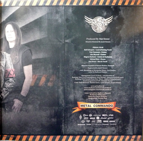 Primal Fear : Metal Commando (2xLP, Album, Pic)