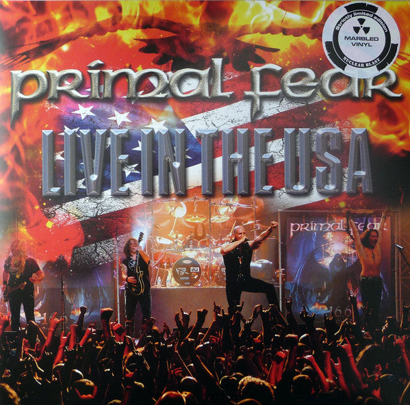 Primal Fear : Live In The USA (2xLP, Album, Ltd, RE, Mar)