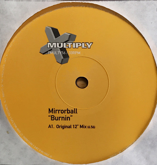 Mirrorball : Burnin' (12")